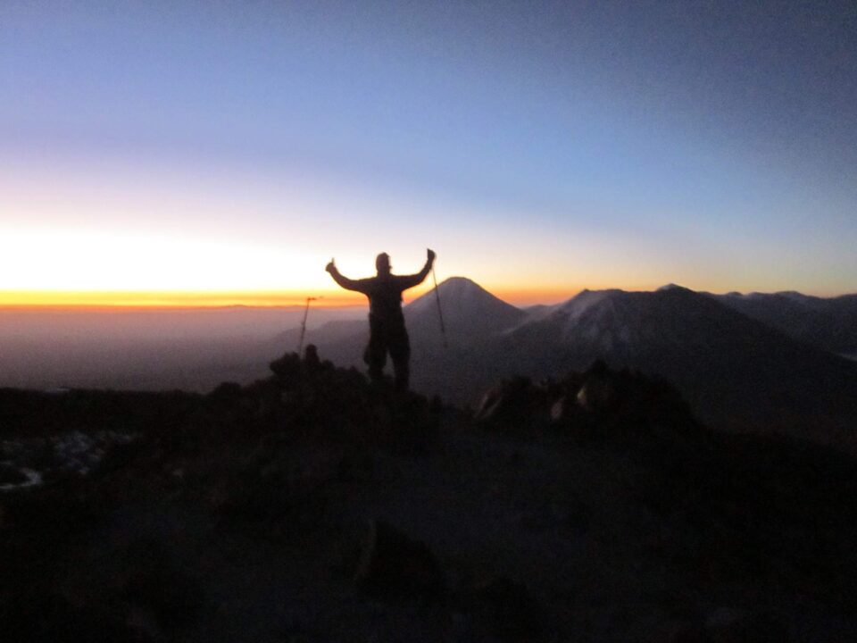 ascenso al volcan ollague